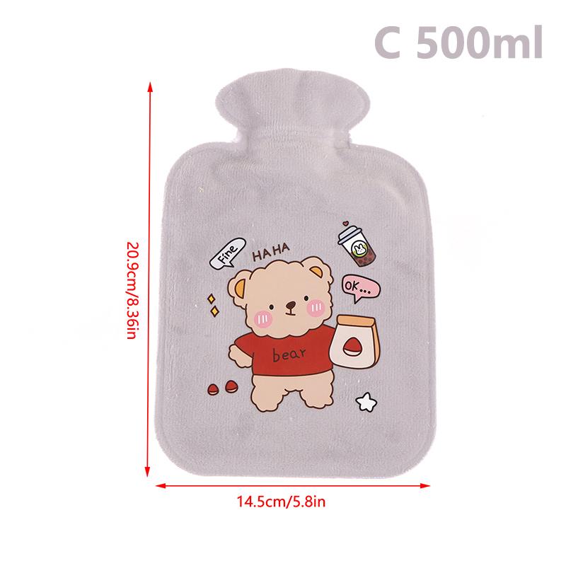 Портативная сумка с горячей водой для девочек, зимняя грелка для рук, взрывозащищенные грелки, многоразовая сумка-кувшин для согревания в холодную погоду