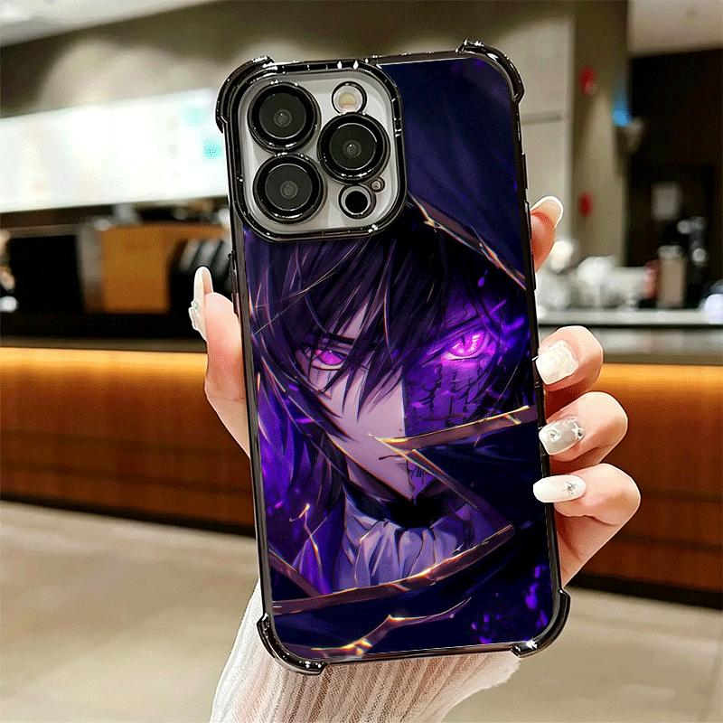 Покрытие для телефона Code Geass Anime для iPhone 16 17 Pro Max Air 16E 14 15 Plus 12 13 Mini Противоударная крышка с подушкой безопасности