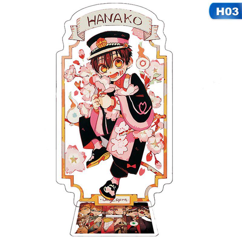 Anime Toilet Bound Hanako Kun Cosplay Acrylic Figure Stand Model Plate Decor Gift