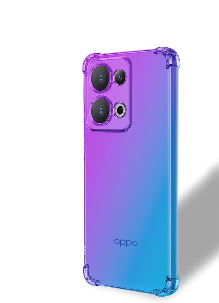 Oppo Reno 13 Gradient Dropproof Case, Purple/Blue