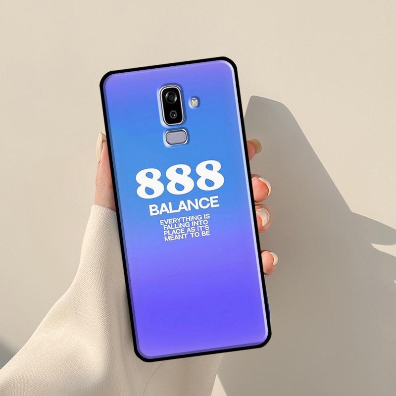 Чехол с ангельскими цифрами для Samsung Galaxy J7 2016 A3 A5 J1 J3 J5 2017 A6 A7 A8 A9 J8 2018 J4 J6 Plus