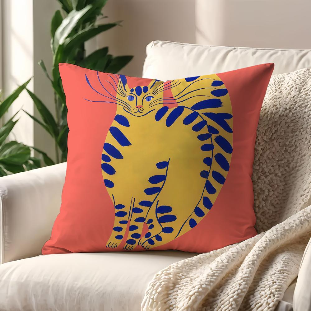 NNordic Animal Minimalist cushion cover For Pillow Printing Sofa Decoration Home Car Room Coffee Shop Office Nordic Simplicity
