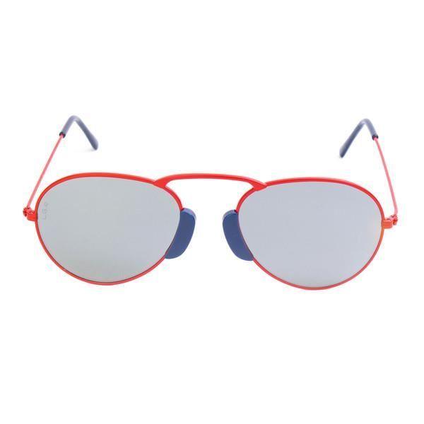 Lunettes de soleil - LGR - AGADIR-RED-07 - Rouge - Métal - Protection catégorie 4
