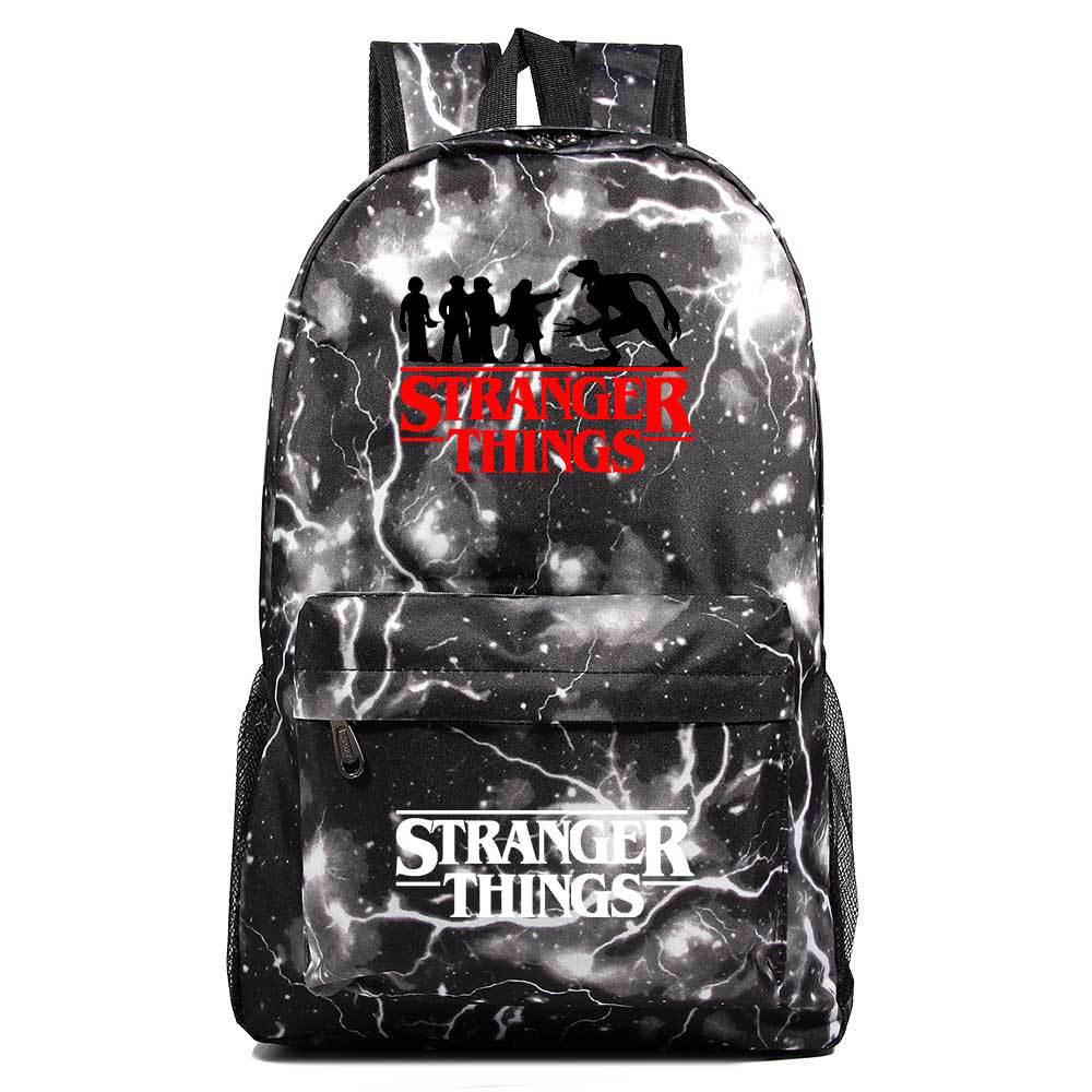 Школьный рюкзак Stranger Things, мужской и женский повседневный рюкзак CLE