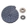 T8F 14T Front Sprocket T8F 11T Rear Sprocket T8F 146 Link Chain for 47cc?49cc ATV Quad Bike Mini