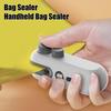 1/2 шт. Мини-запайщик пакетов с резаком, экран с индикацией мощности, 2 в 1, портативный ручной запайщик пакетов, для закусок, чипсов, конфет, перезаряжаемый запайщик продуктов