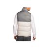 Nike Logo Print Casual Sports Stand Collar Down Zip Vest Men Outerwear Gray DV1136-084