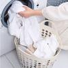 Домашняя большая пластиковая корзина для хранения игрушек, одежды для стирки, прочный контейнер для мелочей