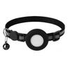 Cat Collar Reflective Nylon Collar Safety Buckle Removable Bell GPS Pet Tracking Positioning Collar