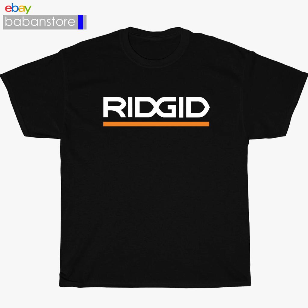 New RIDGID Tools Logo Black/White/Grey/Navy T shirt Size S-5XL
