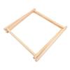 Foldable Macrame Magazine Rack Exquisite Polishing Handcraft Easy To Install Small Macrame Magazine Holder Floor for