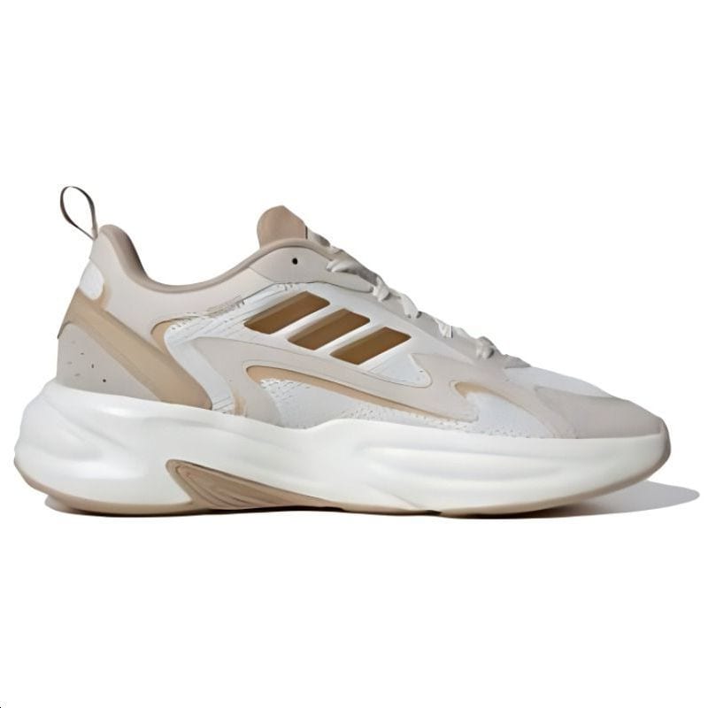 adidas OZWAVE 2.0 ПУ, Текстиль Низкие Кроссовки на Толстой Подошве Унисекс Белый Коричневый JI1587