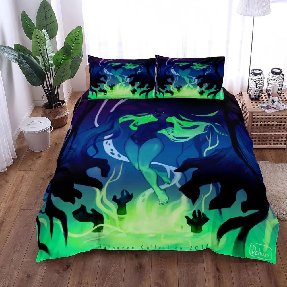 Комплект постельного белья для детей Space Squids King Queen Double Full Twin Single Size
