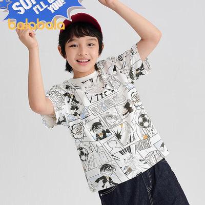 Balabala Boys Detective Conan Graphic T-Shirt