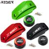 For KAWASAKI Z900 Z650 Z800 Z 900 800 650 2013- Motorcycle CNC Rear Brake Tank Cap and Front Brake Tank Cap