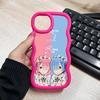 Чехол для мобильного телефона ReZero Rem Ram с волнистым краем из ТПУ для iPhone 17 16 15 14 13 12 11 Air Pro Max Plus Цветная крышка