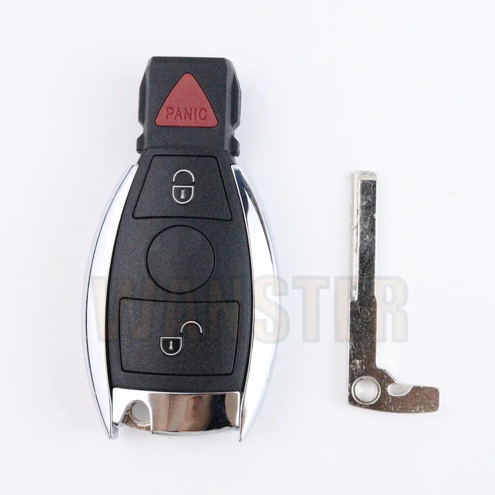 2 3 4 Кнопки Чехол Корпус Ключа Автомобиля Для Mercedes Benz W210 W212 E63 W202 W207 A/C/E/S Класс W203 W204 W205 W211 W221 W222