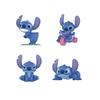 52TOYS BLINDBOX Серия «Стич Всегда Вместе» Трейдинговые фигурки из ПВХ и АБС, Коробка из 4 штук
