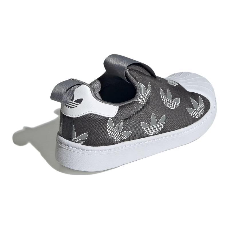 adidas Оригинальные SUPERSTAR 360 Устойчивые к истиранию Низкие Детские Скейтбордические Кроссовки Черно-белые Детские Кроссовки IF3586