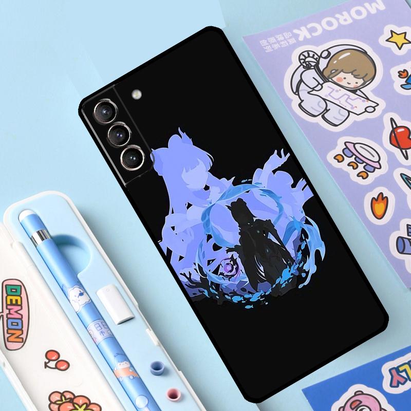 Genshin Impact Sangonomiya Kokomi Case For Samsung Galaxy S23 S21 S22 Ultra Plus Note 10 20 S8 S9 S10 Plus S20 FE Cover Case