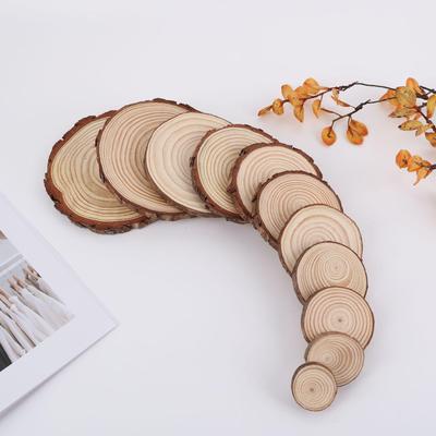Круглые спилы сосны для DIY, ручной росписи и поделок для детского сада