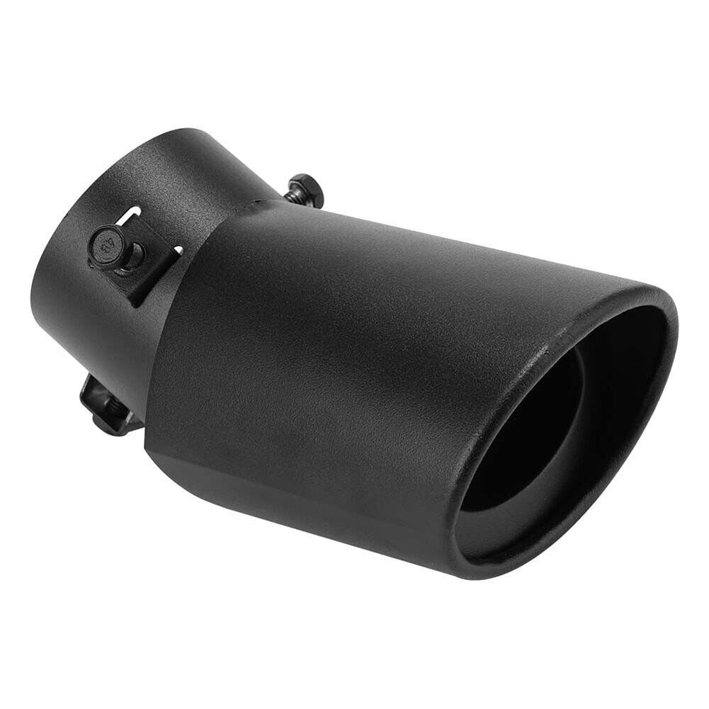 Задняя выхлопная труба автомобиля, наконечник глушителя, хвостовая часть выхлопной трубы из нержавеющей стали, 63 мм, изогнутые модифицированные детали