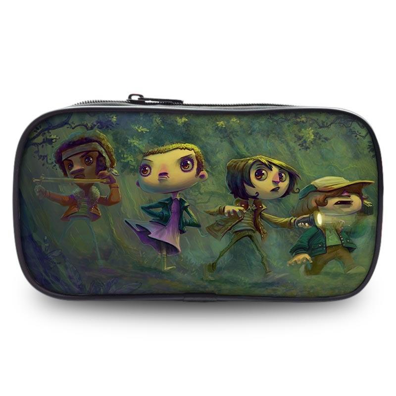 Вместительный пенал Stranger Things из ткани Оксфорд для студентов, универсальный дизайн