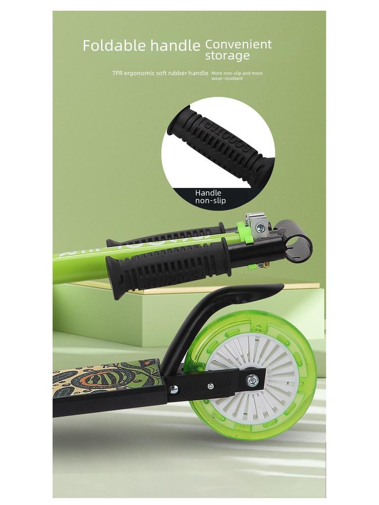 Новый детский самокат из алюминиевого сплава для приключений на свежем воздухе