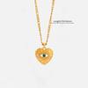 316L Stainless Steel Necklace Luxury Premium Sweater Chain Diamond Inlaid Water Drop Pendant Clavicle Chain Titanium Steel Jewelry