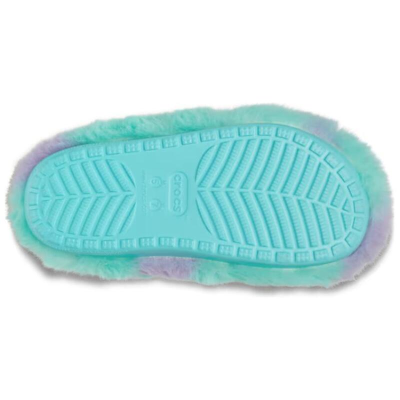 Crocs Модные трендовые тапочки для мужчин и женщин в синем и фиолетовом цвете