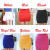 Женские летние мини-юбки на бедрах, однотонные короткие юбки, обтягивающие сексуальные повседневные офисные вечерние юбки