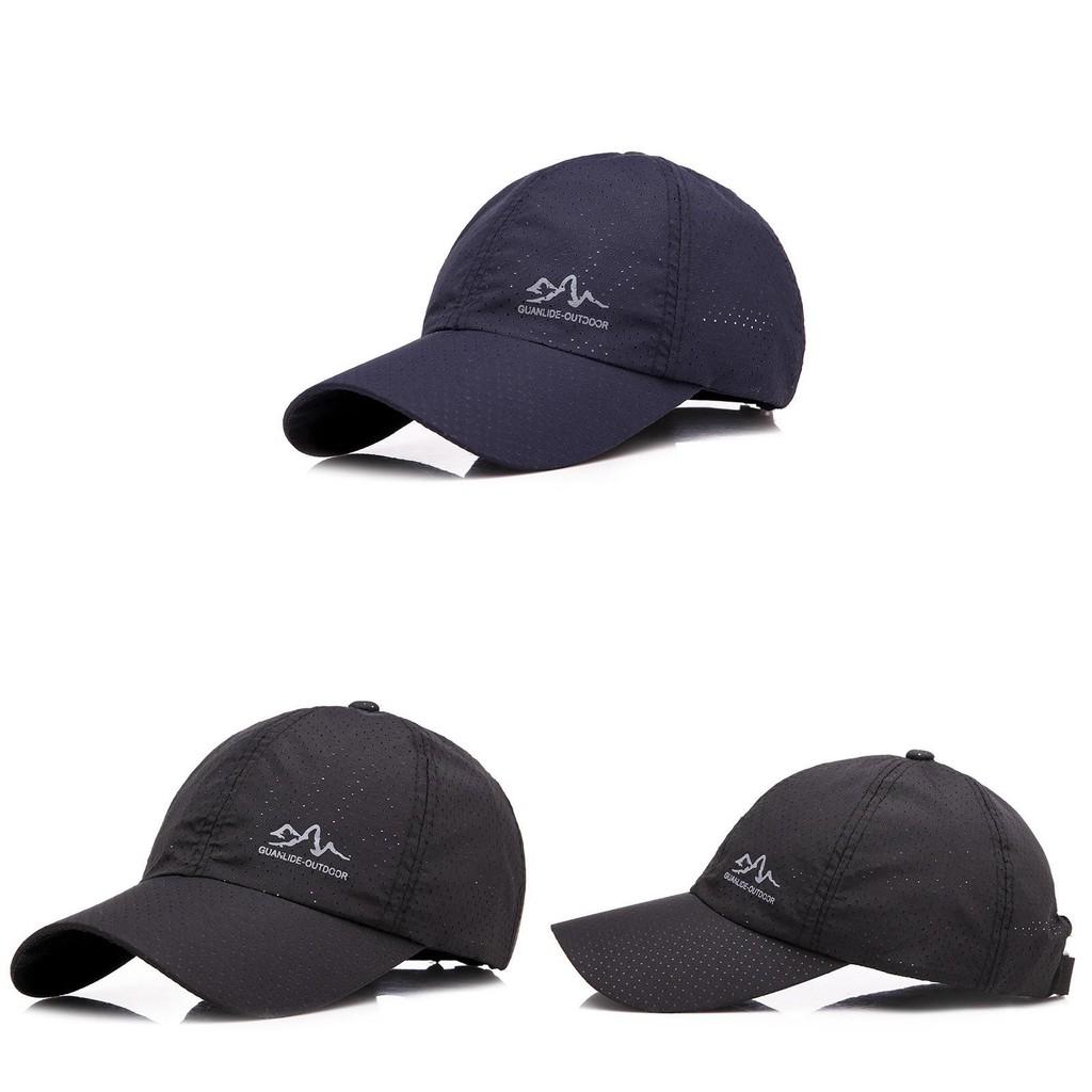 Stylish Korean Baseball Cap With Wide Brim And Quick-dry Fabric For Spring Outings