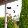 Outdoor Hummingbird Water Feeder Wind Chime Shaped Water Feeder Hanging Bird Water Feeder
