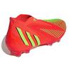 Adidas Мужские кроссовки Predator Edge+ FG Game Data Pack Solar-Red Team-Solar-Green Core-Black GW1039
