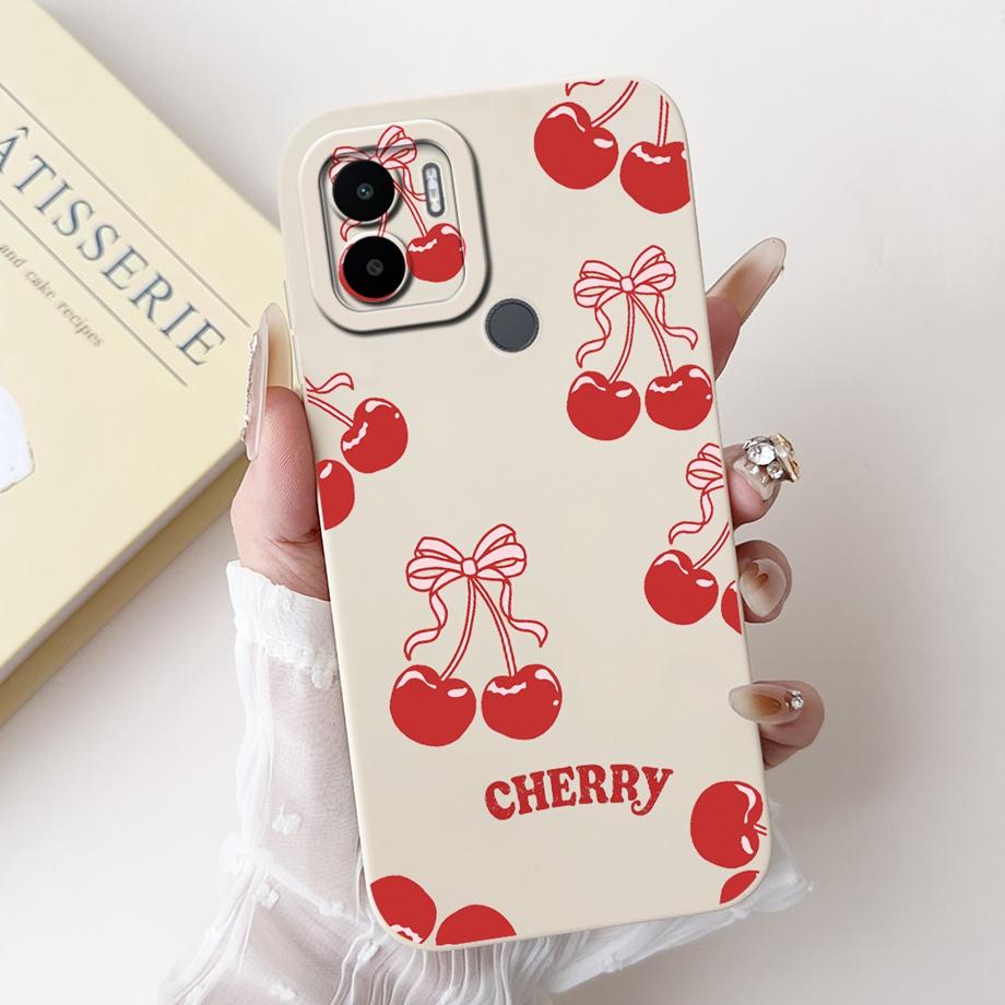 Чехол для Xiaomi Redmi A1+ A2+ A1 A2 A3 A3X A3 Pro Funda Redmi A5 A4 С рисунком Сердце Бантик Цветочный Мотив Чехол Мягкий Силикон