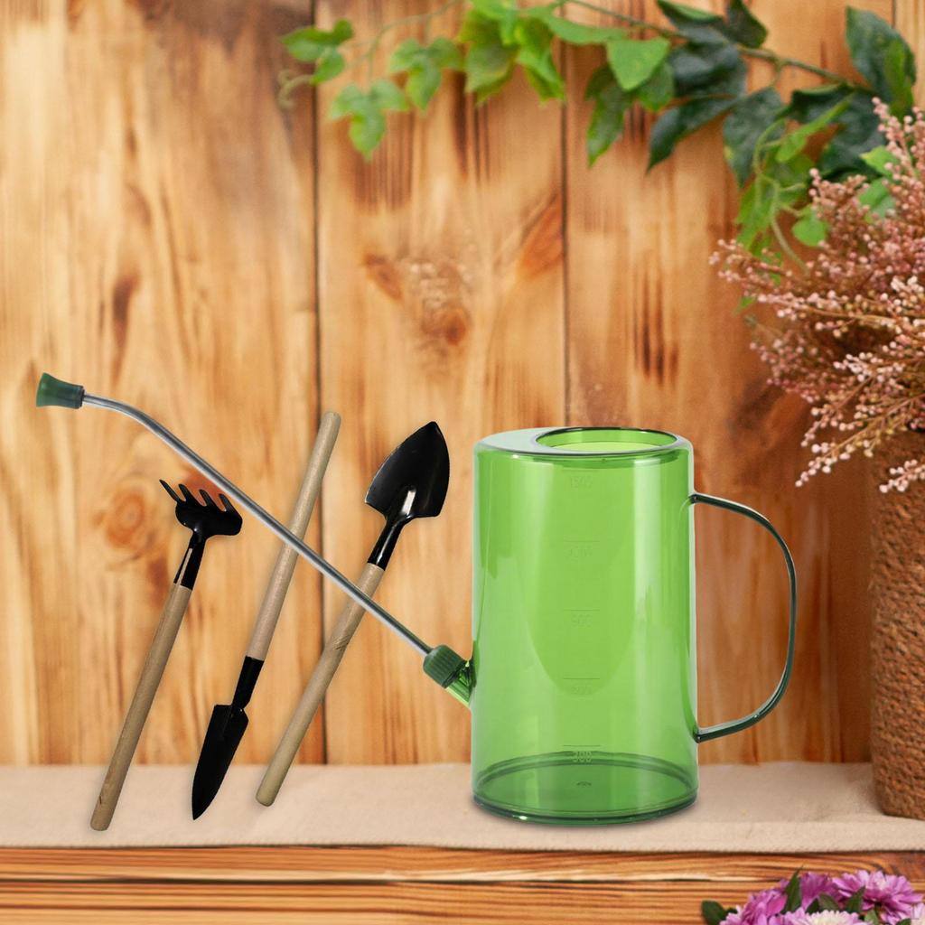 Small Watering Can for Indoor Plants, Long Spout with Sprinkler Head,