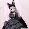 Azone International Iris Collect Layla Welcome To Mofumofu Full Moon Wolf Maid Scale Soft Vinyl Head Figure Collector Scale Doll Cafe Ver. 1/3