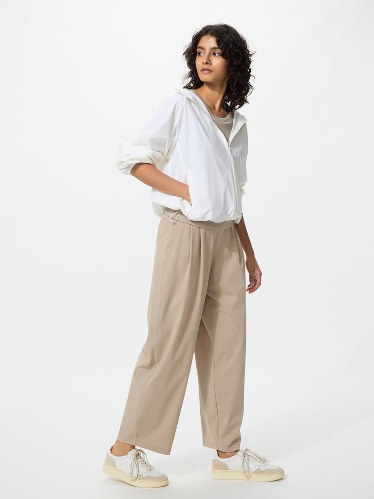 Uniqlo Брюки ультра-эластичные Active Wide, длина штанины 68,5–71,5 см