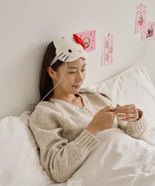 [INKO] Теплая паровая маска для глаз Sanrio Hello Kitty для сна (5554897)