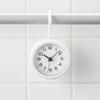MUJI Analog Bathroom Clock 12046745 Wide X Deep X High MJ-BC2 White, 8.6cm 4.0cm 8.6cm