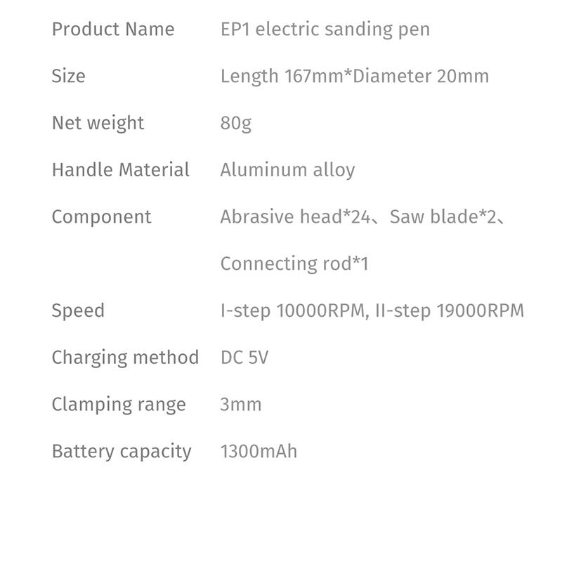Xiaomi DUKA ATuMan беспроводной набор вращающихся инструментов мини-дрель электрическая ручка для резьбы гравер ручка EP1 для шлифовки полировки с переменной скоростью