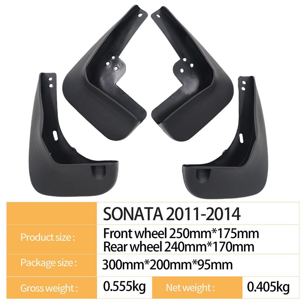 Hyundai Sonata 2011-2014 Tire Mudguard