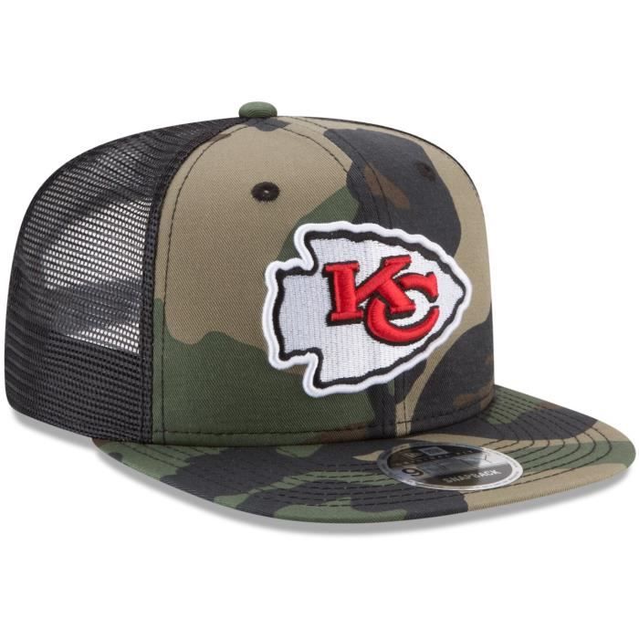 New Era 9Fifty Mesh Snapback Cap Kansas City Chiefs Wood