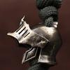 Knight Helmet Brass Knife Bead EDC Outdoor DIY Accessories Woven Lanyard Pendant Jewelry Punk Survival Bracelets Charms