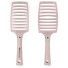 BEWAVE Расческа для укладки феном Дышащая Изогнутая Распутывающая расческа для мужчин и и Прямая Розовая Сушка, Женщин, Влажных, Сухих, Вьющихся, Густых, Волос,