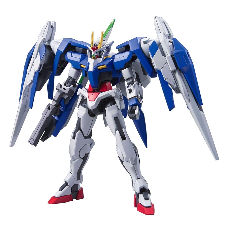 BANDAI SPIRITS HG Мобильный доспех Гандам 00 Двойной О Райзер + GN Меч III Масштаб 1/144 Предварительно окрашенный пластиковый модельный набор