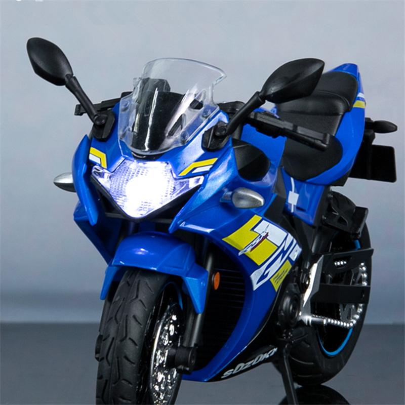 1/12 Suzuki GSX-250R Alloy Racing Мотоцикл Модель Моделирование Литой Металлический Мотоцикл Соревнование Модель Коллекционная Игрушка Подарок Детям