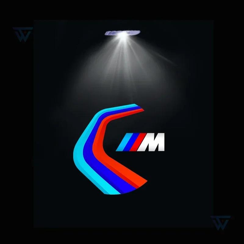 2 шт. Светодиодная приветственная подсветка двери автомобиля HD лазерная проекционная лампа для BMW M Performance M2 M3 M4 M5 M6 E46 E90 E60 F10 F30 E39 E36 F20 E87