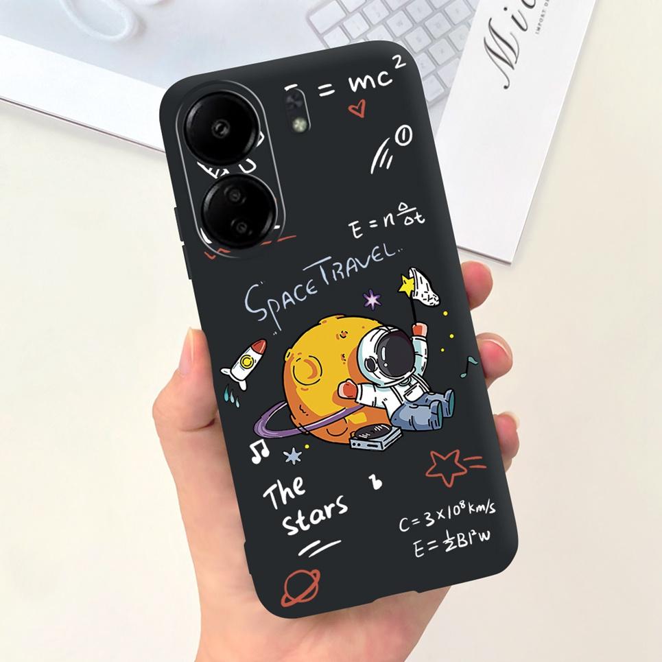 Для Xiaomi Redmi 13C 12C 10C 4G Чехол Крутой Стиль Узор Дракона Задняя Крышка Мягкий Роскошный Силикон Для Redmi12C 10 C Redmi13C Чехол