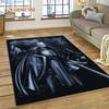 Cartoon 3D Crusaders Templar Black Knight Carpet Rug for Home Living Room Bedroom Sofa Doormat Decor,Kids Area Rug Non-slip Mat